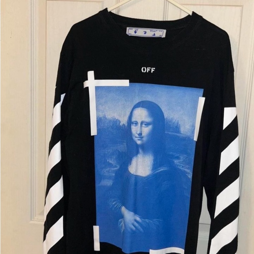 Off-white Monalisa slim crew neck